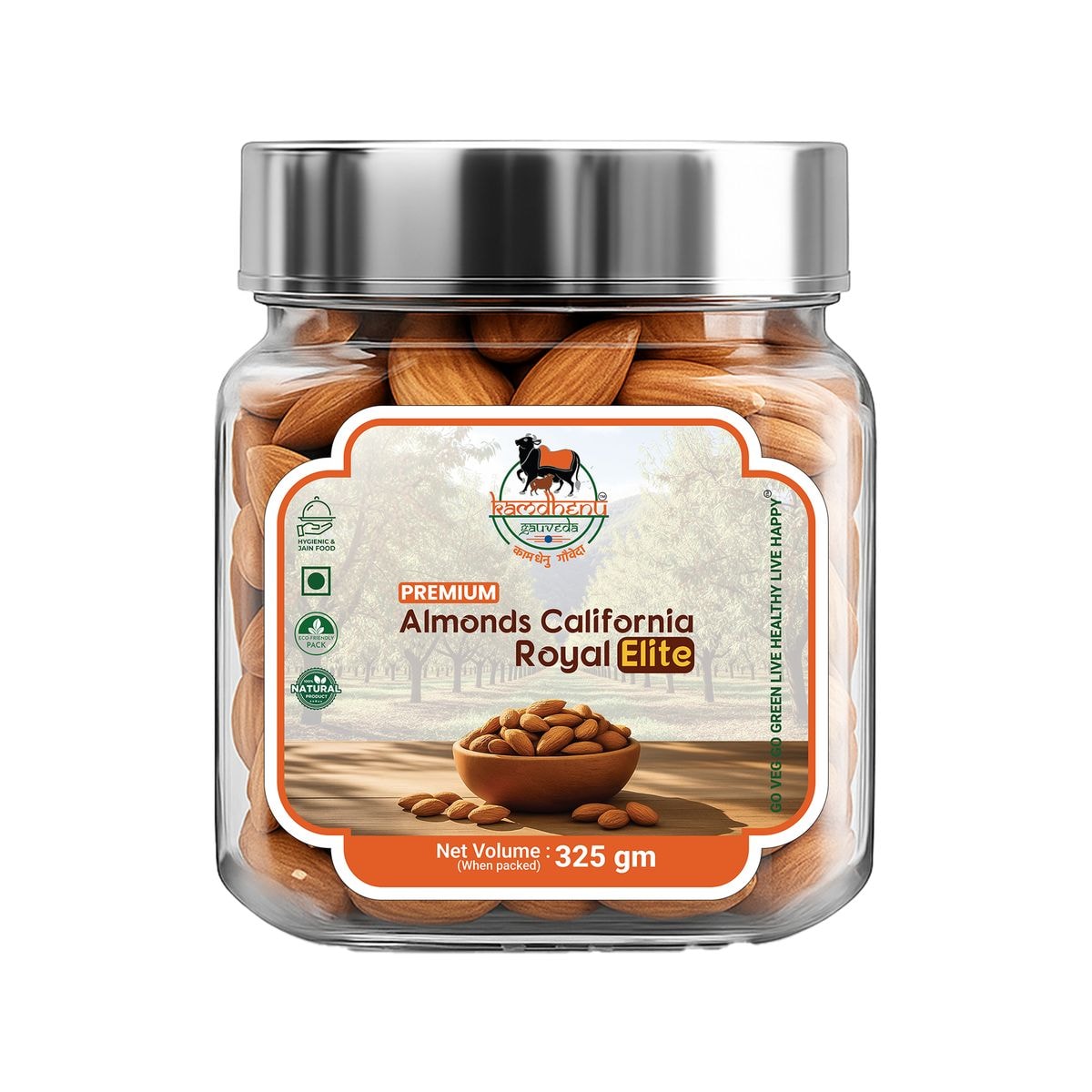 Almonds californiya Royal Elite 325gm
